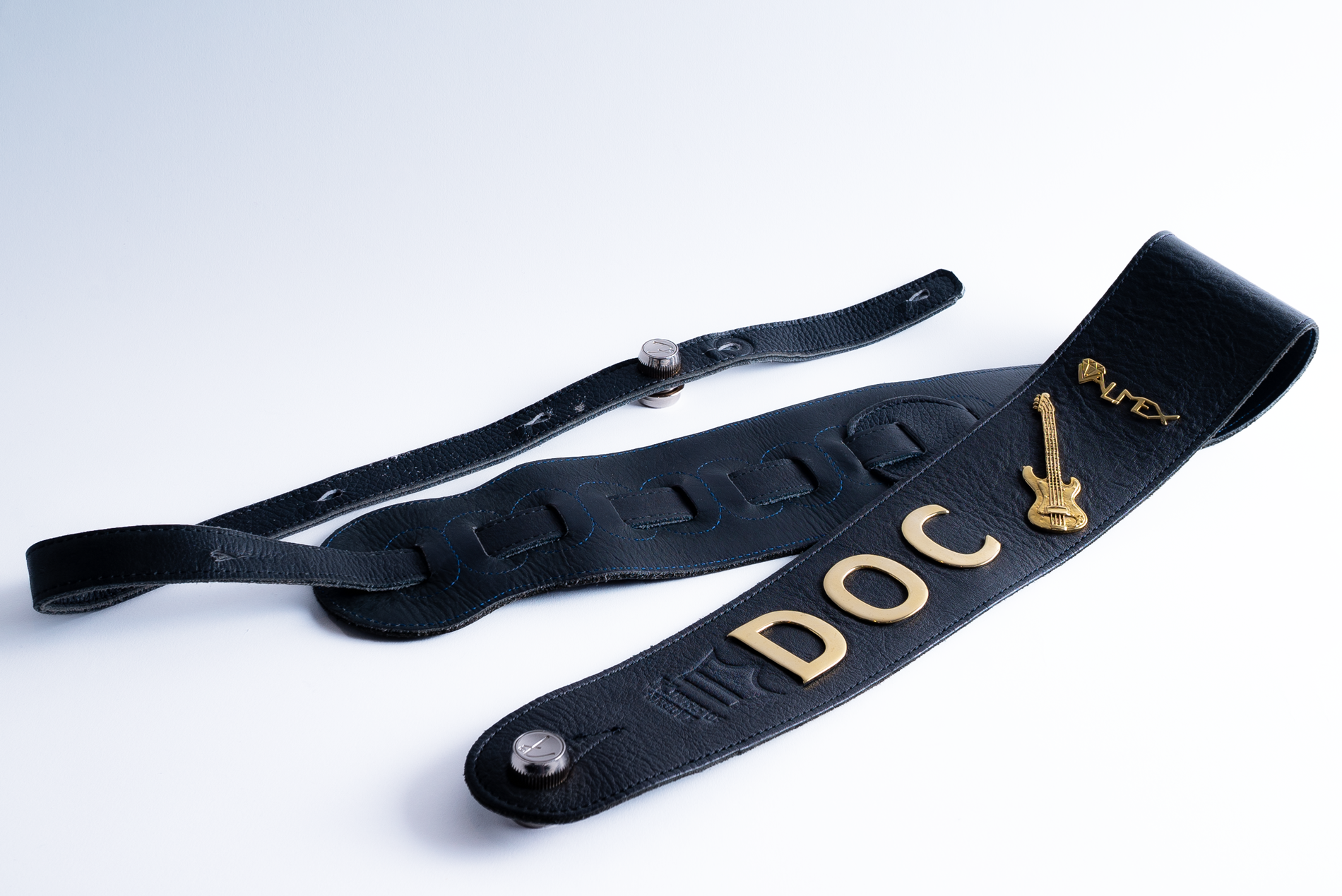 Strap custom para Los Angeles Azules – Kings Of Groove