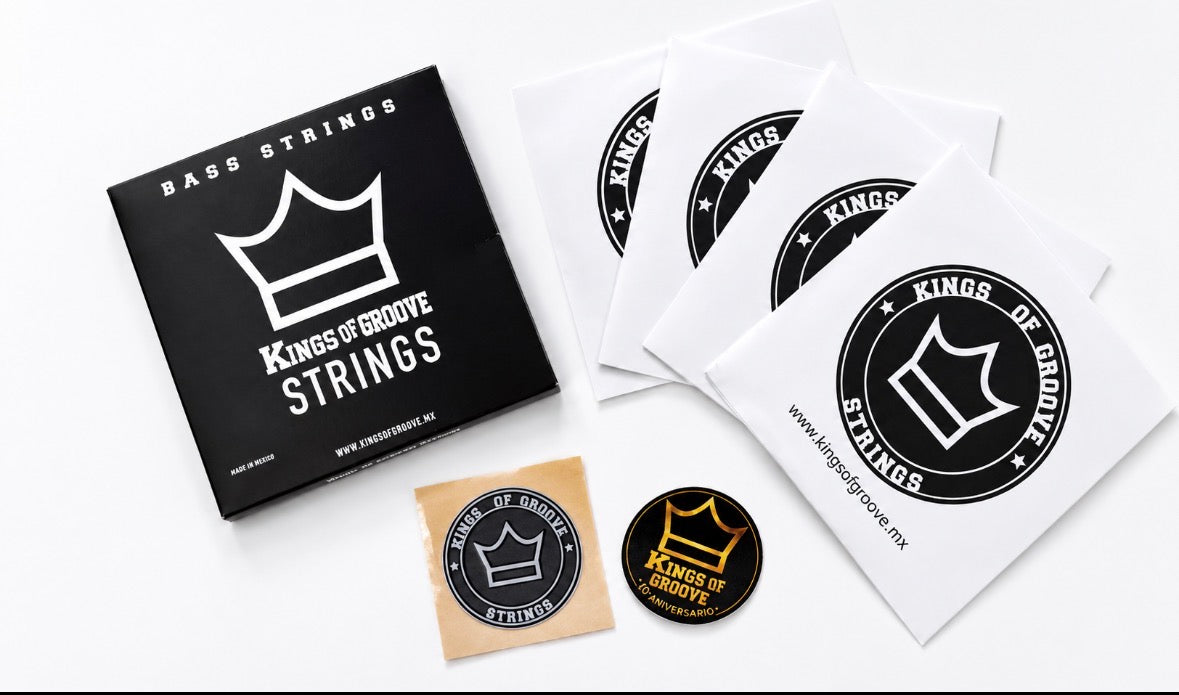 Correa Kings Of Groove + Juego de cuerdas. Oferta especial por tiempo limitado. 🔥 Hasta agotar existencias.